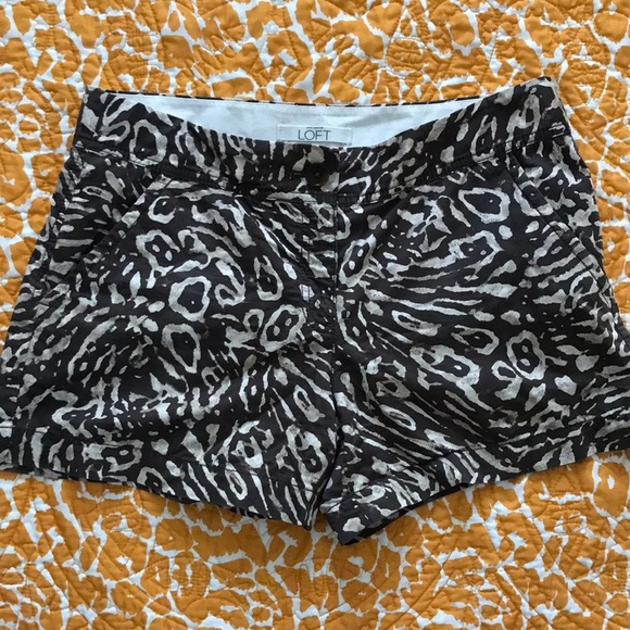 Ann Taylor loft Leopard print sz 6 - Picture 1 of 4